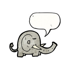 cartoon elephant