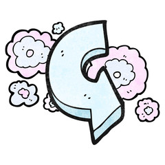 decorative arrow cartoon