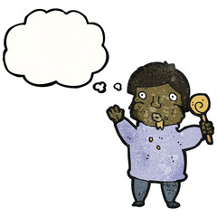 cartoon fat kid