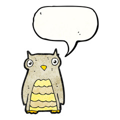cartoon owl