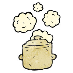 cartoon casserole pot