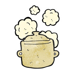 cartoon casserole pot