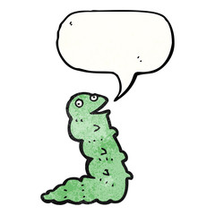cartoon caterpillar