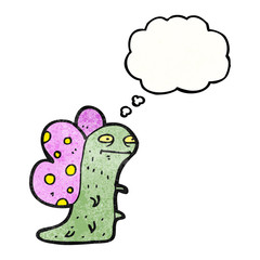 cartoon funny butterfly