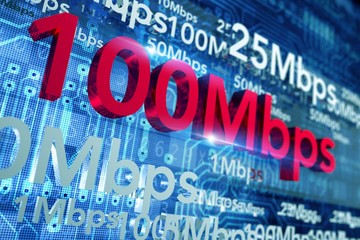 Internet Speed Concept