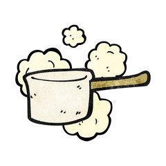 old kitchen pan cartoon