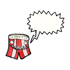 talking boxer shorts cartoon