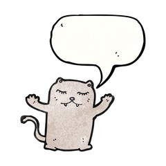 funny cartoon cat