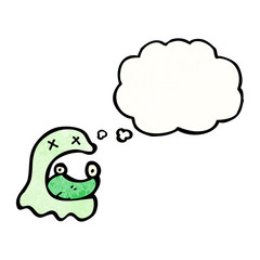 gross cartoon ghost