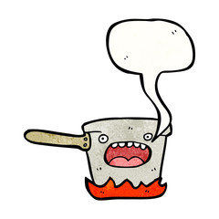 kitchen pan cartoon