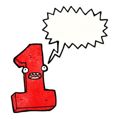 cartoon number one