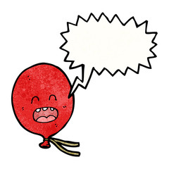 cartoon floating balloon cartoon