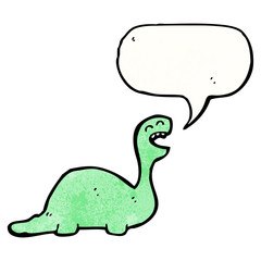 cartoon dinosaur
