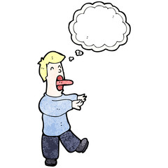 cartoon sleepwalker