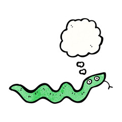 cartoon snake