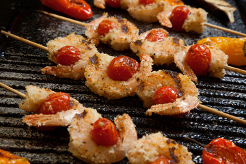 Grilled Parmesan Shrimp