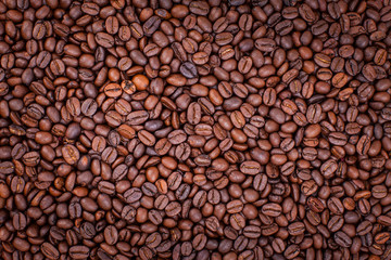 background of coffee beans, wallpaper