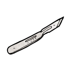 cartoon scalpel