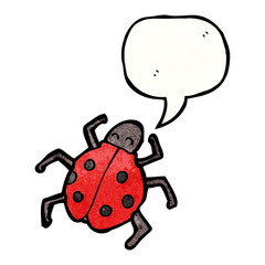 cartoon ladybug