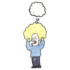 shocked cartoon man