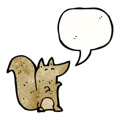 cartoon squirrel