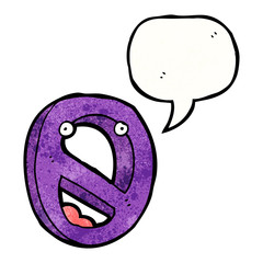 cartoon number zero