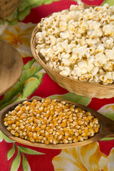 Table of brazilian food to festa junina