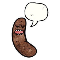 sausage cartoon character