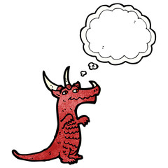 cartoon welsh dragon