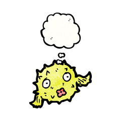 puffer fish cartoon