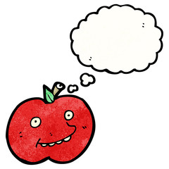 cartoon apple