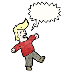 fainting man cartoon