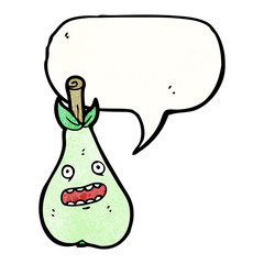 cartoon pear