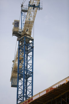 Construction cranes Brickell Florida