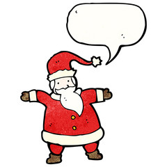 cartoon santa claus