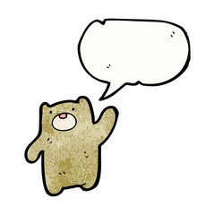cartoon, bear, teddy,