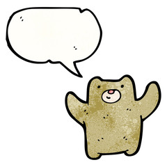 cartoon, bear, teddy,