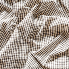 Checkerboard pattern cloth texture