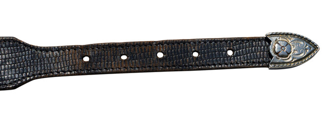 Cowboy leather belt