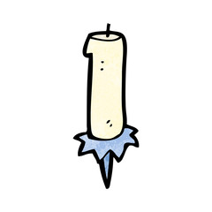 birthday cake candle cartoon