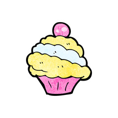 cartoon cupcake