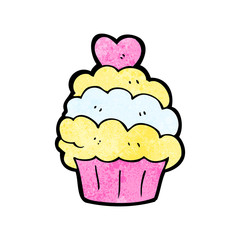 cartoon cupcake