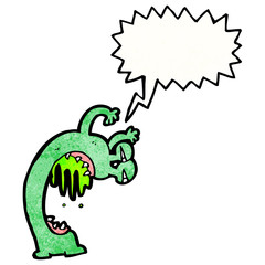 cartoon gross alien