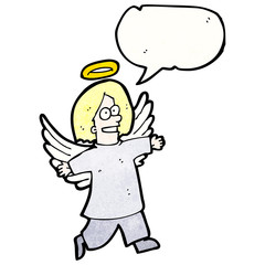 cartoon angel