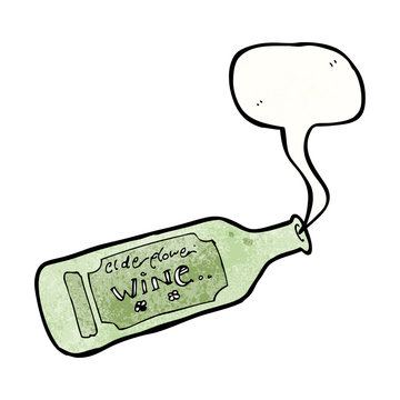 Cartoon Home Brew Wine