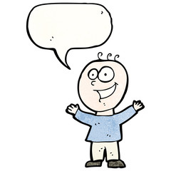 happy man cartoon