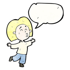 cartoon dancing, singing man