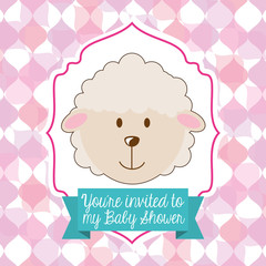 Naklejka premium invitation card