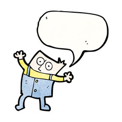 cartoon man in big trousers