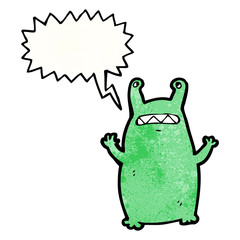 cartoon alien